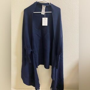 NWT Seraphine NWT Seraphine Deep Blue Knitwear Maternity Wrap With Sleeves OS